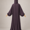 Dusty Mauve Prayer Jilbab – Without Cuffs