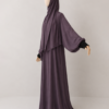 Dusty Mauve Prayer Jilbab – With Cuffs