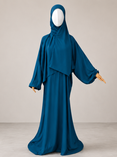 Ferozi without cuffs Ferozi Prayer Jilbab – Without Cuffs
