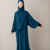 Ferozi Prayer Jilbab – With Cuffs