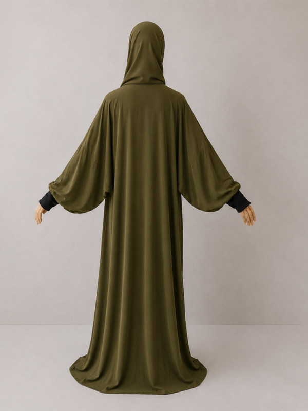 Henna Prayer Jilbab – With Cuffs