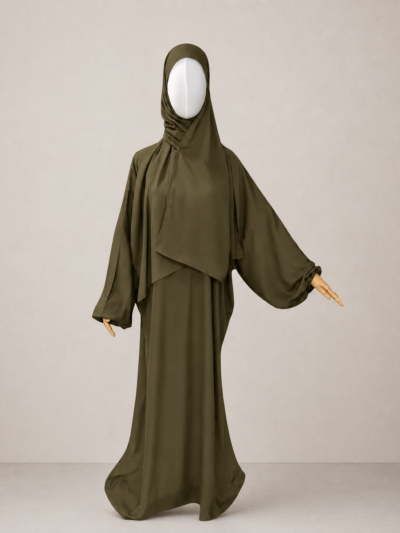 Henna Prayer Jilbab – Without Cuffs