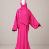 Candy Pink Prayer Jilbab – With Cuffs